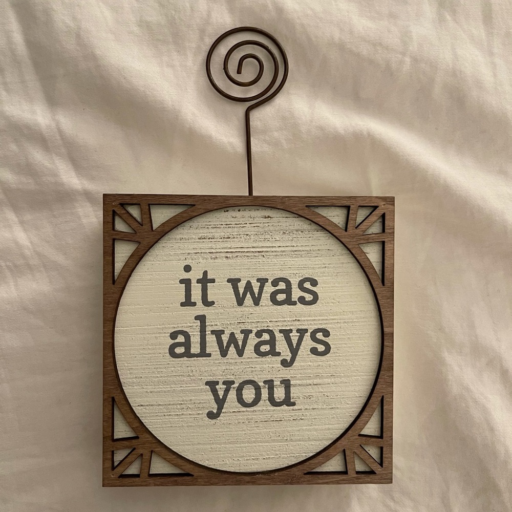 NWT Francesca’s It Was Always You photo block